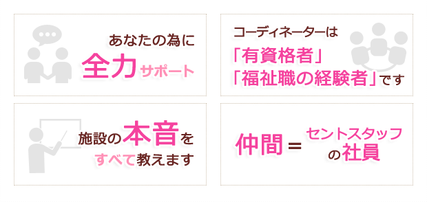 求人あるあるが選ばれる4つの理由